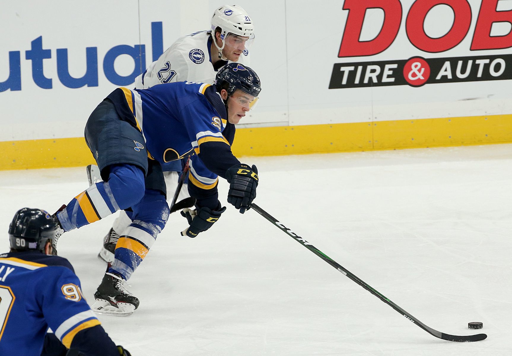 Blues host Lightning